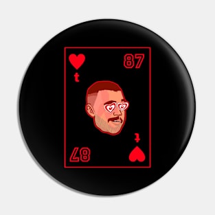 Travis Kelce in love - Red Pin