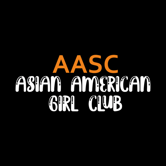 asian american girl club t-shirt by Abd Official Store