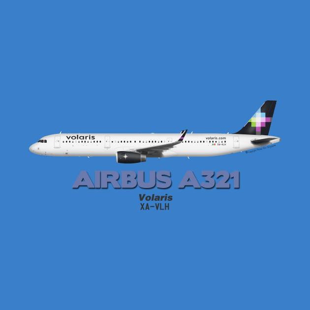 Airbus A321 - Volaris by TheArtofFlying