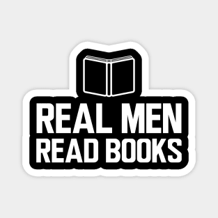 Book - Real men read books Magnet