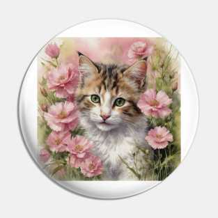 kitten Pin