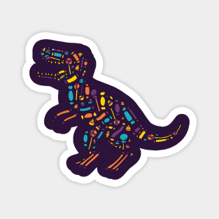 Candy dinosaur Magnet