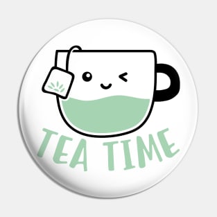 Tea time Pin