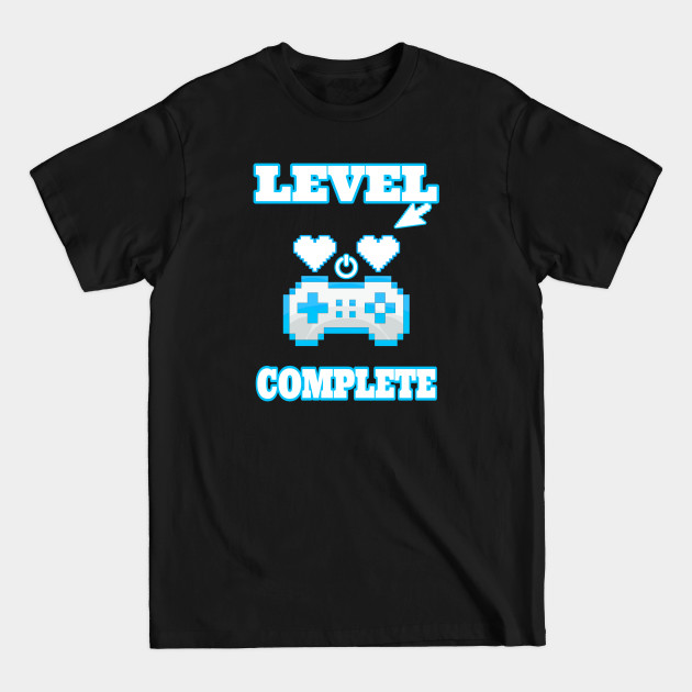 Disover Level 2 Complete - Love Gamer - T-Shirt