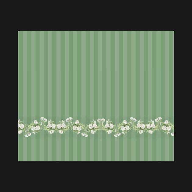 green rose border by lovefromsirius