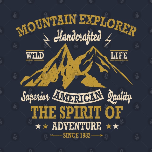 Mountain Explorer Adventure Spirit by JakeRhodes