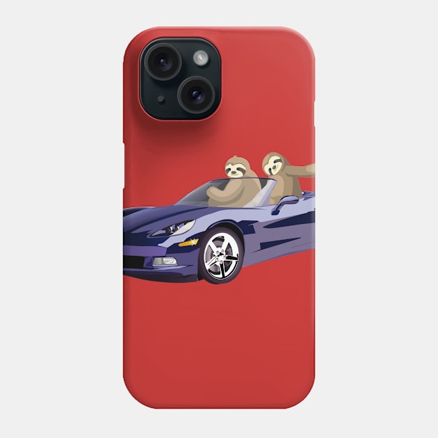 Sloth Life Phone Case by FlyNebula