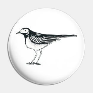 Pied Wagtail of Wagtown Pin