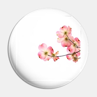 Pink Flower Pin