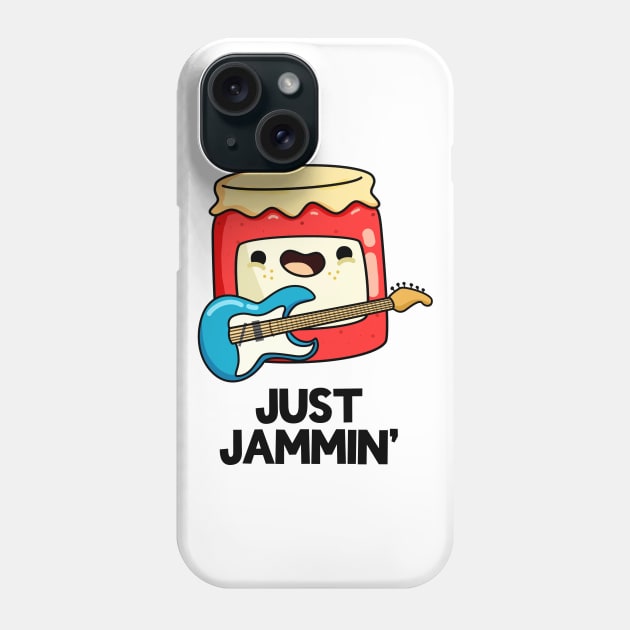 Just Jammin' Food Pun Phone Case by punnybone