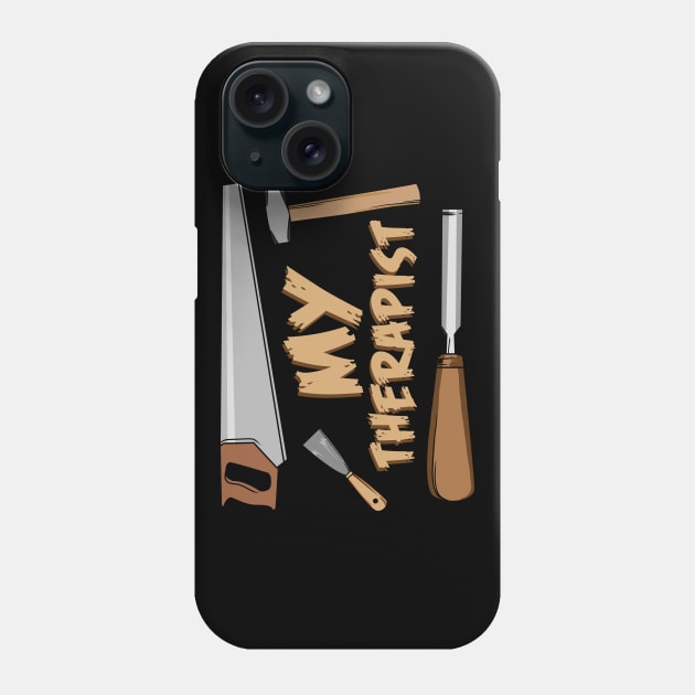 Funny carpenter woodworker Phone Case by ArtStyleAlice