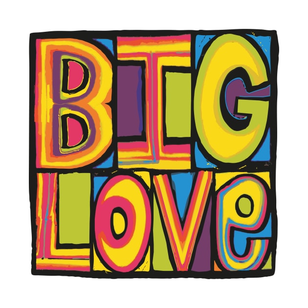 Happy Mondays 'BIG LOVE' Design by LTFRstudio