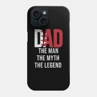 Bahraini Dad The Man The Myth The Legend - Gift for Bahraini Dad With Roots From Bahraini Phone Case