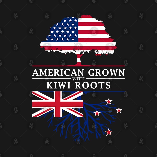 American Grown with Kiwi Roots - New Zealand Design by Family Heritage Gifts