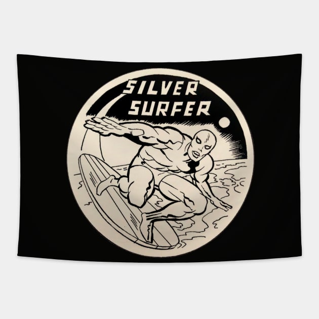 Silver Surfer - rare! Tapestry by Pop Fan Shop