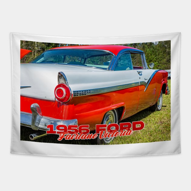 1956 Ford Fairlane Victoria Tapestry by Gestalt Imagery