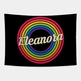 Eleanora - Retro Rainbow Style Tapestry