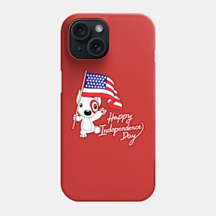 American Flag Bullseye Team Member Phone Case