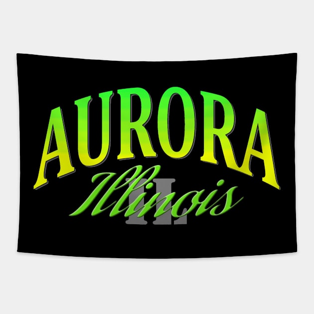 City Pride: Aurora, Illinois Tapestry by Naves