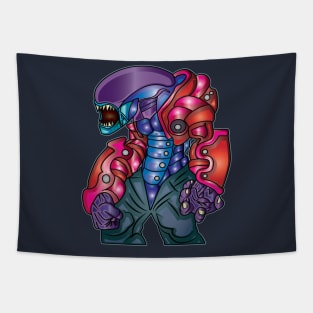 Alien keren armor Tapestry