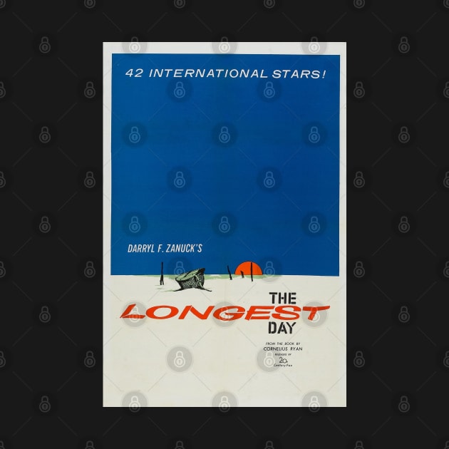 The Longest Day Movie Poster by Noir-N-More