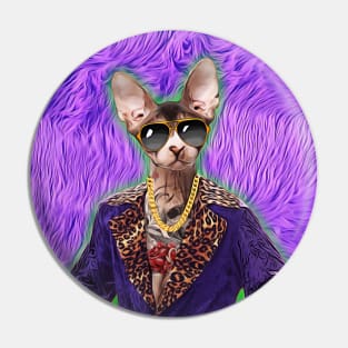 70s Pimp Cat Pin