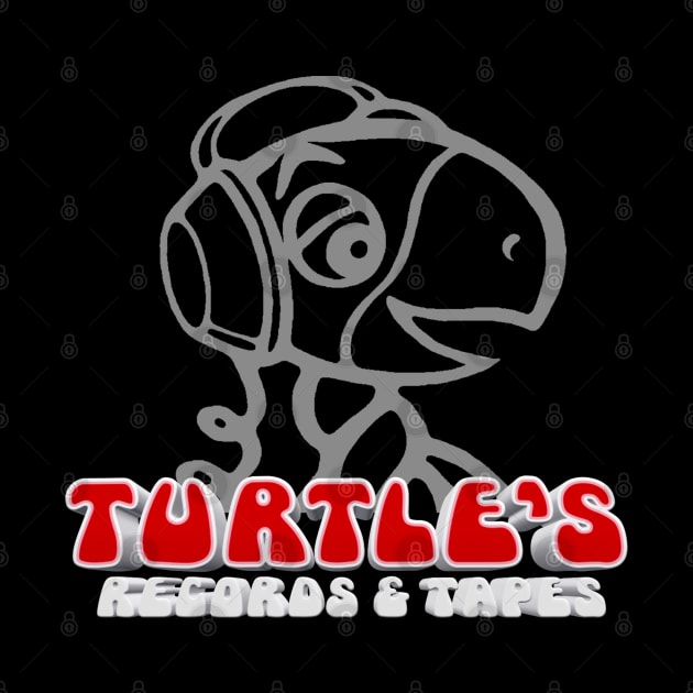 Turtle's Records & Tapes - 3D Text by RetroZest