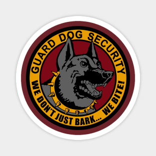 Guard Dog Security Magnet