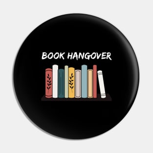 Book Hangover Pin