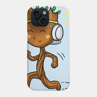 Groot getting fit Phone Case