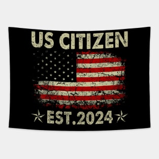 New US Citizen Est 2024 American Immigrant Citizenship Tapestry