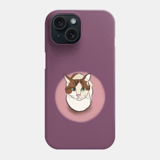 Soya the cat - friendly Phone Case