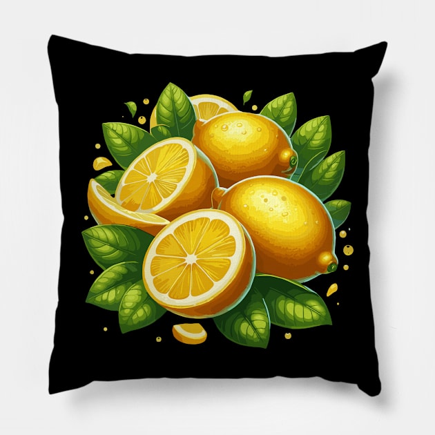 Lemon Pillow by Siha Arts