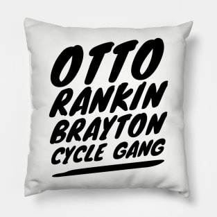 OTTO RANKIN BRAYTON CYCLE GANG GRAPHIC Pillow