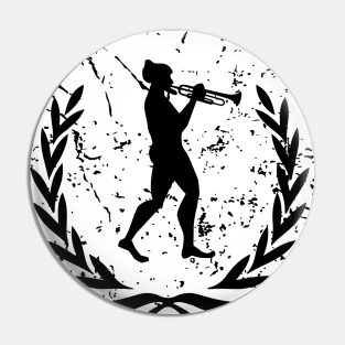 Greek Mythology Trumpeter Pin