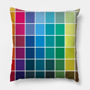 Colorful Soul - All colors together Pillow