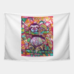 Sloth Love Tapestry