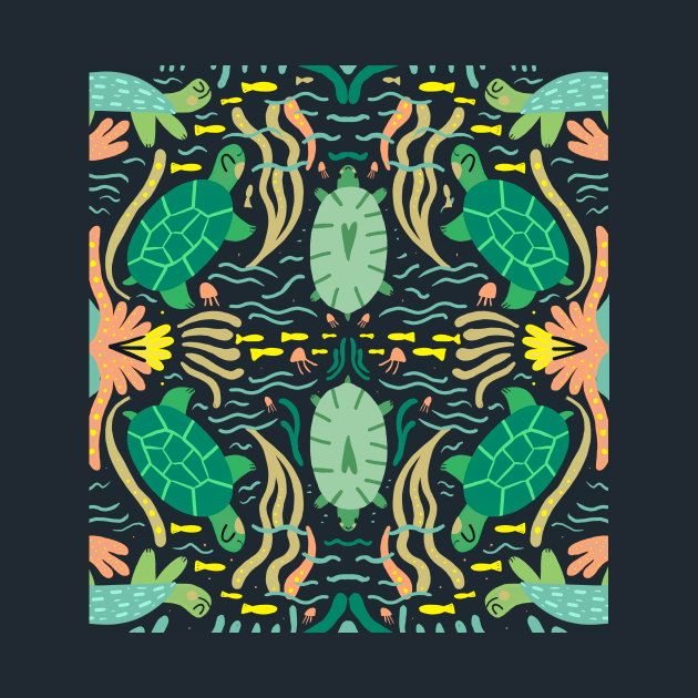 Turtle pattern by Mjdaluz