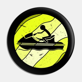 Retro Jet Ski Pin