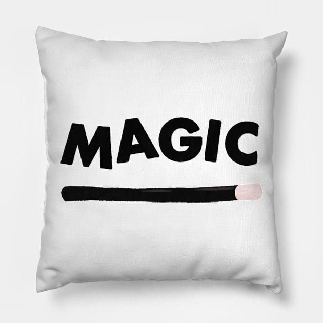 Magic! Pillow by Surplusweird