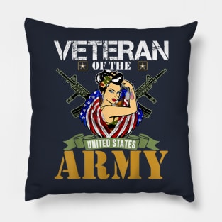 Veteran Of The United States Army Pillow