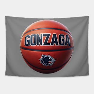 Zags Basketball Tapestry