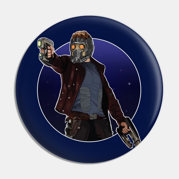 Star Lord Pin by Arnix