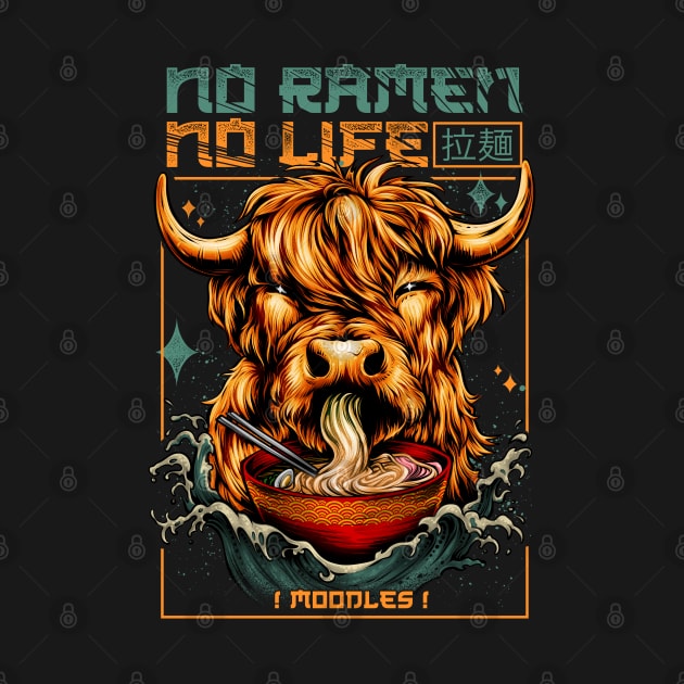 No Ramen No Life, Cute Animal by TreehouseDesigns