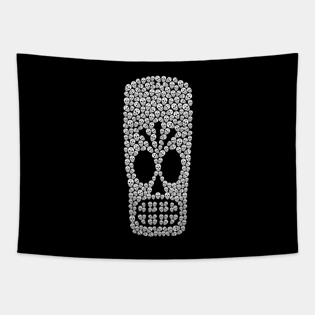 Many Calaveras Tapestry by Olipop