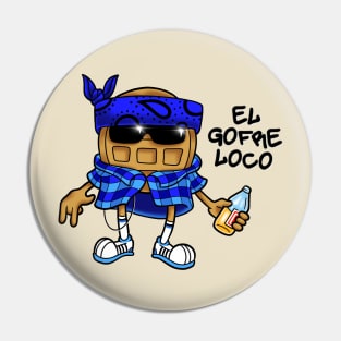 Gangsta Waffle Pin