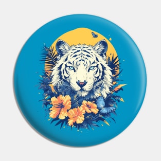 white tiger Pin