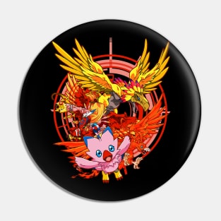 Biyomon Evolution Pin