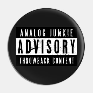 Analog Advisory Pin