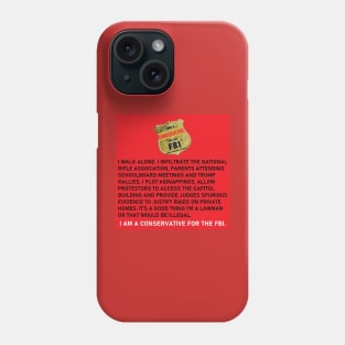 I Was a Conservative For the FBI Phone Case